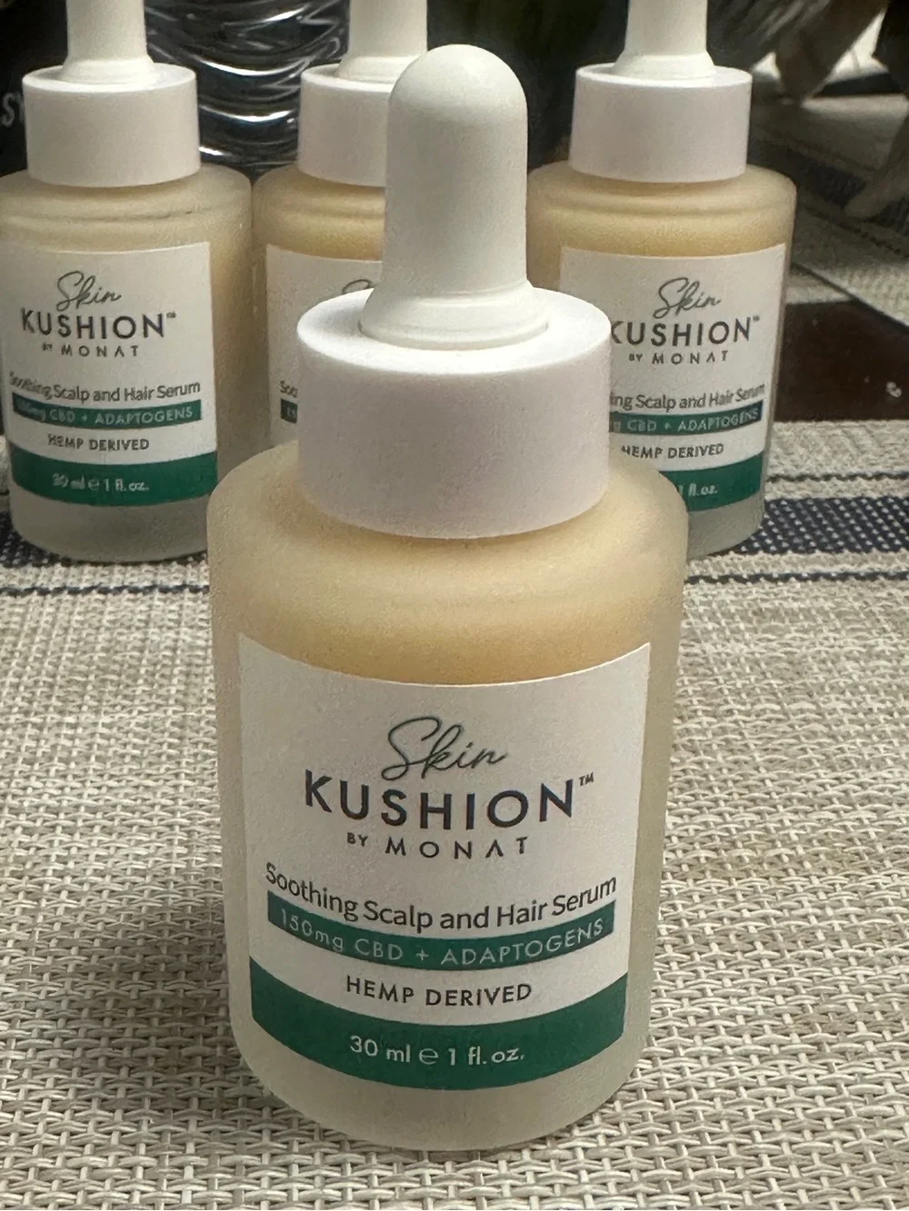 Skin Kushion Soothing Scalp & Hair Serum — 30Ml 1 Oz Adaptogens Hemp Derived